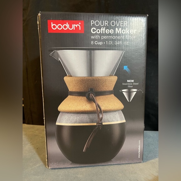 Bodum Kitchen Bodum 8 Cup Pour Over Coffee Maker 32 Fl Oz Never